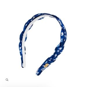 Lilly Pulitzer Twist Woven Headband in Starlight Navy You’re An Animal- New